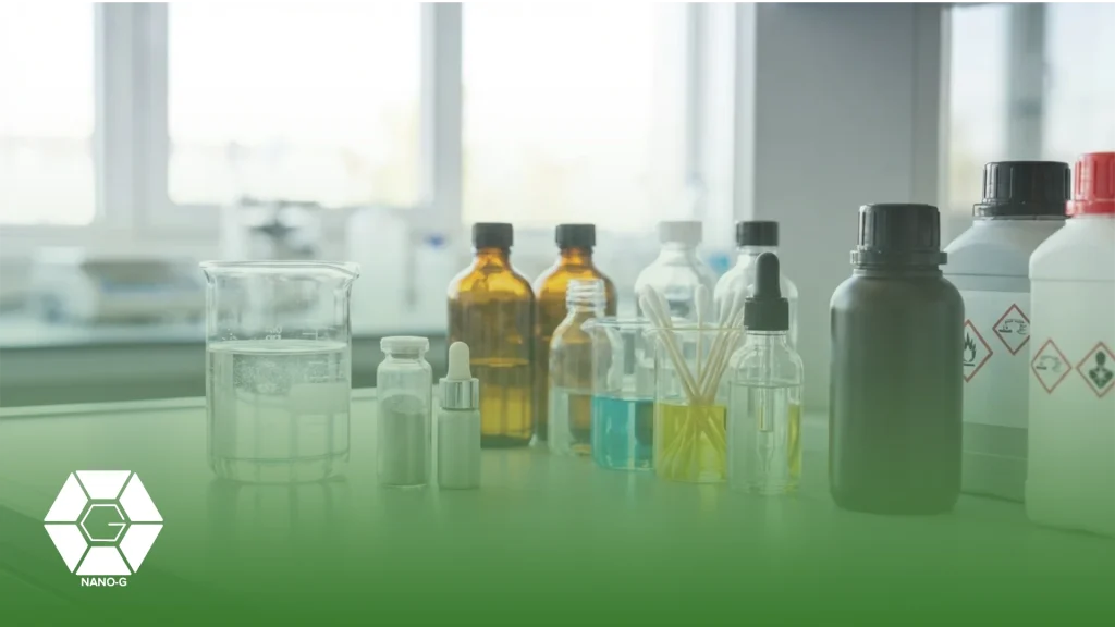 تفاوت محلول نانو نقره با الکل و سایر مواد شیمیایی