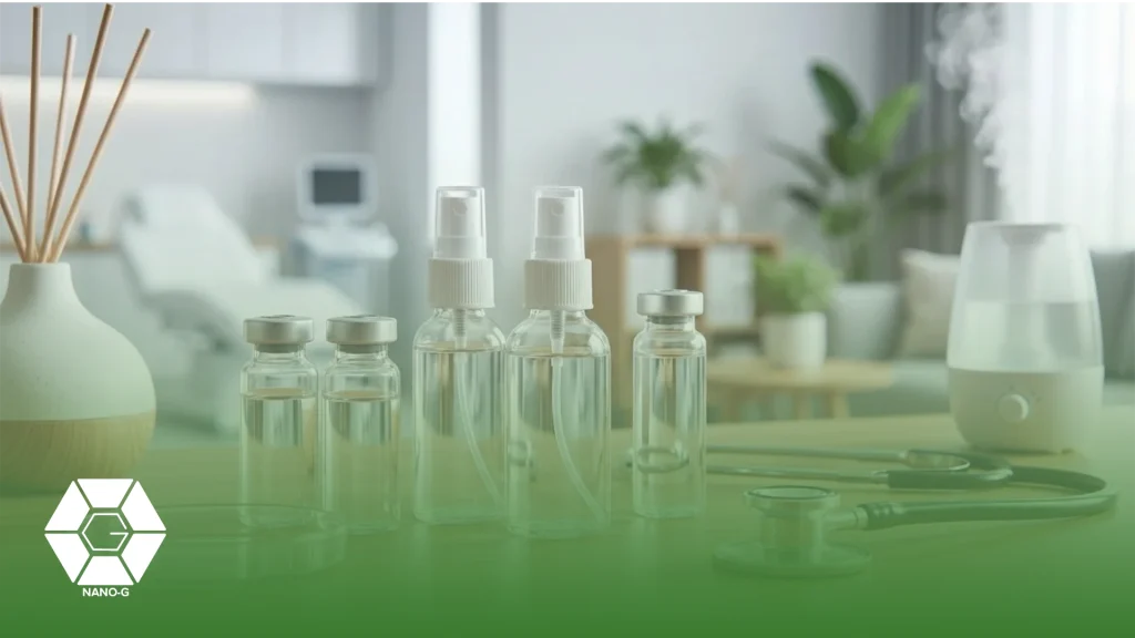 کاربردهای نانو کلوئید نقره در محیط های درمانی و خانگی